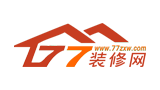 77装修网logo,77装修网标识