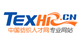 中国纺织人才网Logo