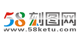 58刻图网logo,58刻图网标识