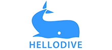潜水旅行HelloDivelogo,潜水旅行HelloDive标识