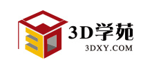 3D学苑logo,3D学苑标识